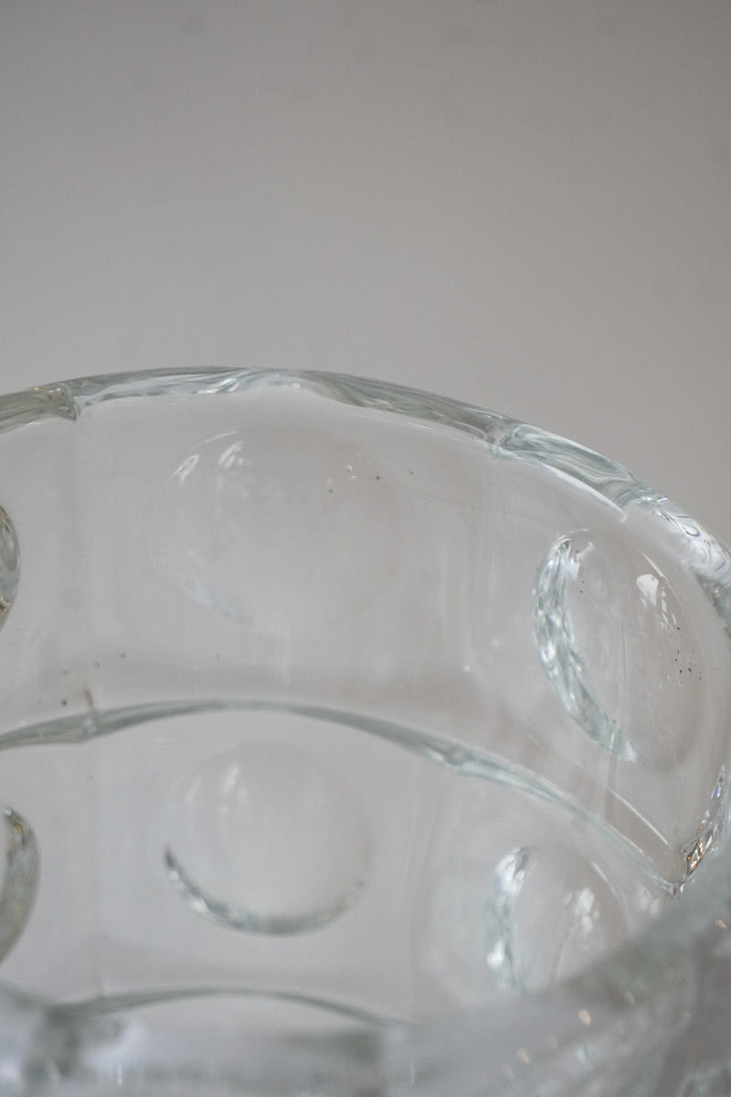 カッティングガラス アイスペール <br>bob's box - ヴィンテージ SHARK ATTACK