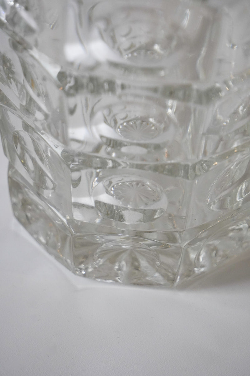 カッティングガラス アイスペール <br>bob's box - ヴィンテージ SHARK ATTACK