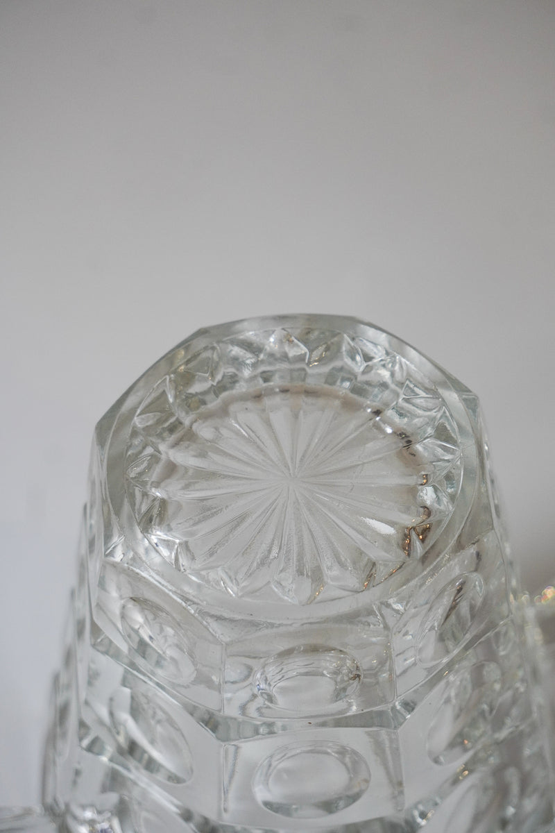 カッティングガラス アイスペール <br>bob's box - ヴィンテージ SHARK ATTACK