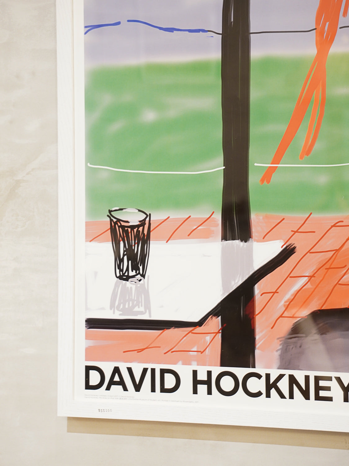 Louisiana Gallery - David Hockney "Draw On iPad"  ポスターアート - 2011  Denmark - bob's box