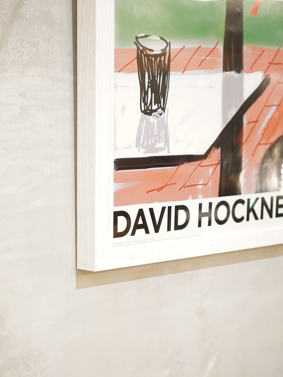 Louisiana Gallery - David Hockney "Draw On iPad"  ポスターアート - 2011  Denmark - bob's box