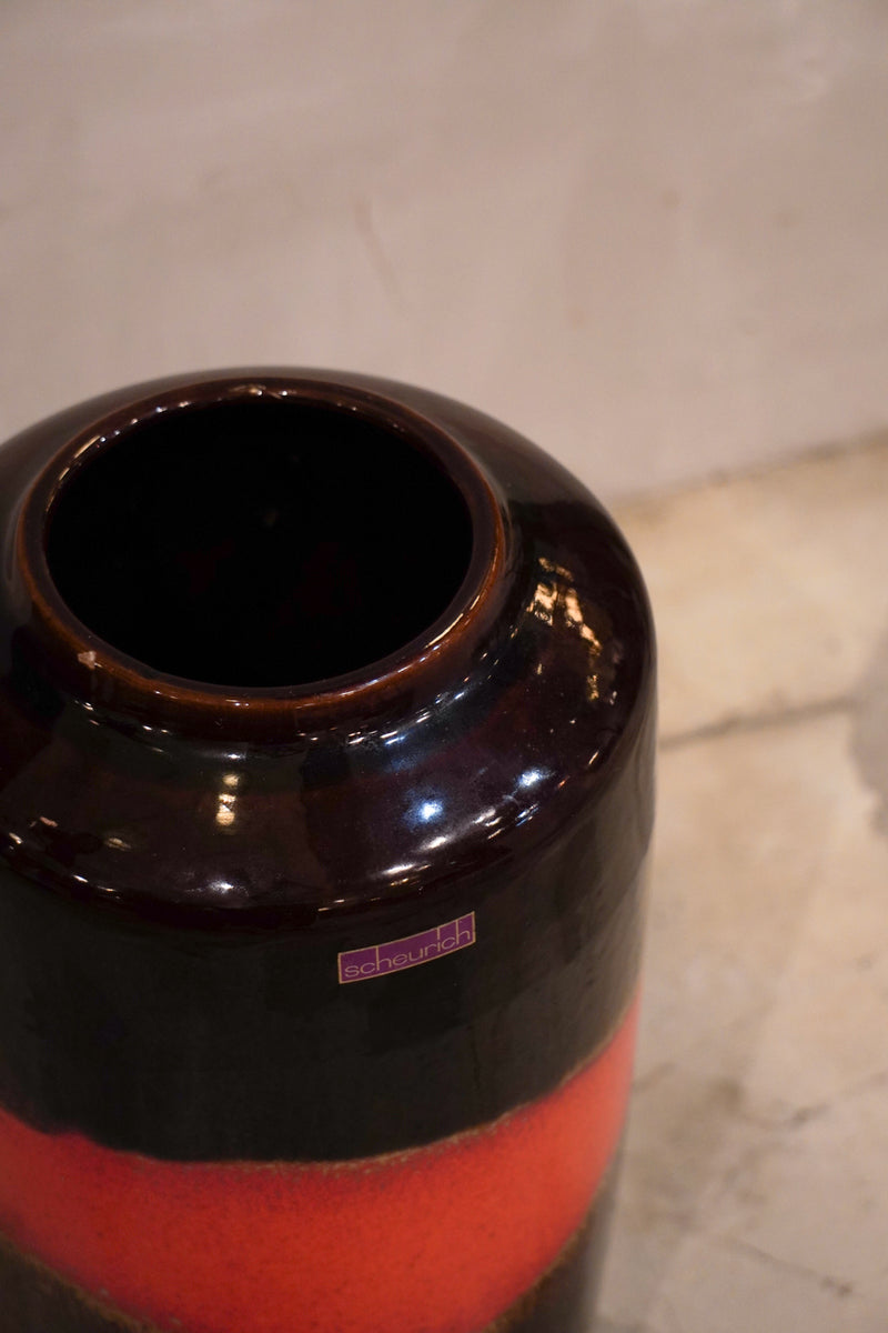 Scheurich <br>セラミック フラワーベース <br>1970's <br>bob's box - ヴィンテージ SHARK ATTACK