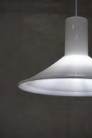 "Holmegaard"社<br>"P&T"ペンダントランプ <br>1980's , Denmark <br>bob`s box - ヴィンテージ SHARK ATTACK