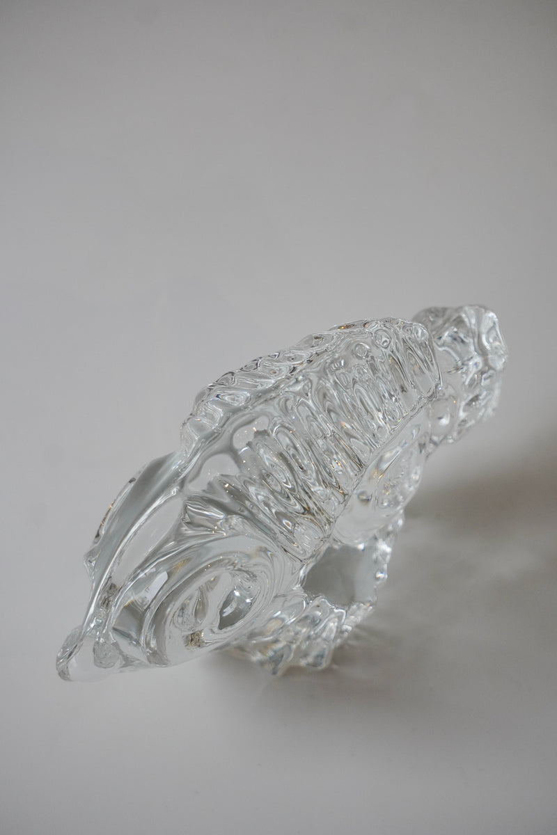 Reijmyre社 <br>Sweden クリスタルフィッシュオブジェ<br>bob's box - ヴィンテージ SHARK ATTACK