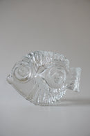 Reijmyre社 <br>Sweden クリスタルフィッシュオブジェ<br>bob's box - ヴィンテージ SHARK ATTACK