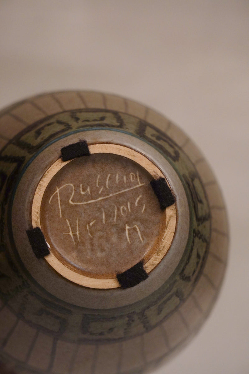 セラミック フラワーベース <br>cerote antiques - ヴィンテージ SHARK ATTACK