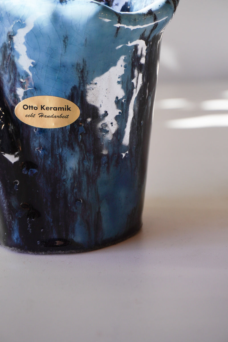 Otto Keramik製 セラミックフラワーベース<br>ヴィンテージ<br>Otto Keramik Tokyo