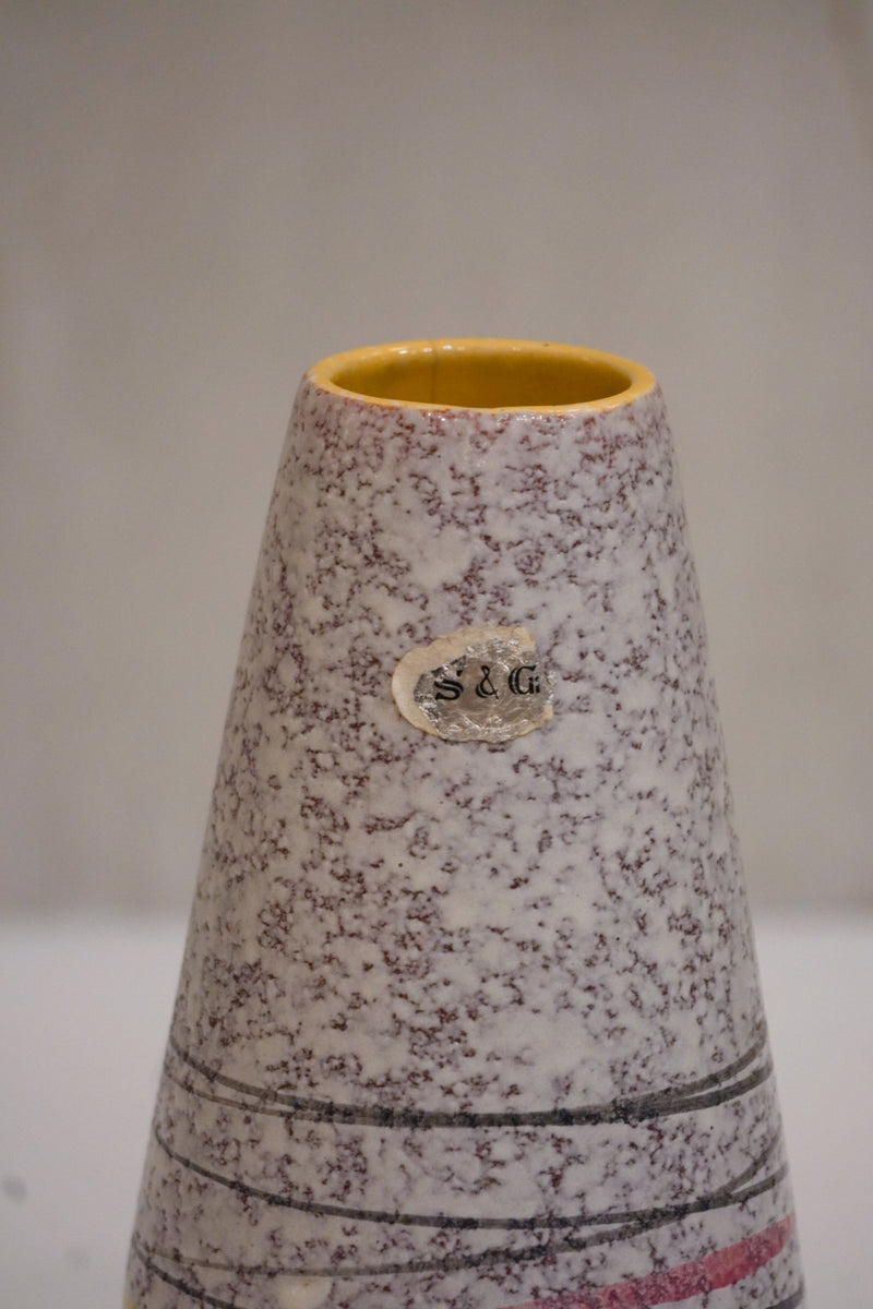 Schäffenacker & Greiling Keramik<br>セラミック フラワーベース <br>bob's box - ヴィンテージ SHARK ATTACK