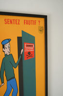 France ウォールポスター<br>ヴィンテージ <br> 大和店 - ヴィンテージ SHARK ATTACK