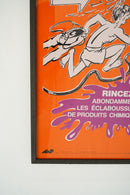 France ウォールポスター<br>ヴィンテージ <br> 大和店・大阪店 - ヴィンテージ SHARK ATTACK