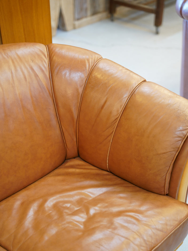 レザー 3シーターソファ <br> 大和店 - ヴィンテージ SHARK ATTACK