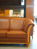 レザー 3シーターソファ <br> 大和店 - ヴィンテージ SHARK ATTACK