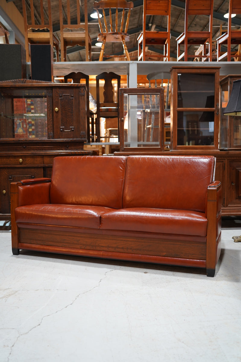 レザー 2シーターソファ <br> TAMAGAWA BASE - ヴィンテージ SHARK ATTACK