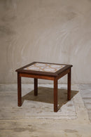 タイルトップ コーヒーテーブル<br>1960-70's , Denmark <br>bob's box - ヴィンテージ SHARK ATTACK