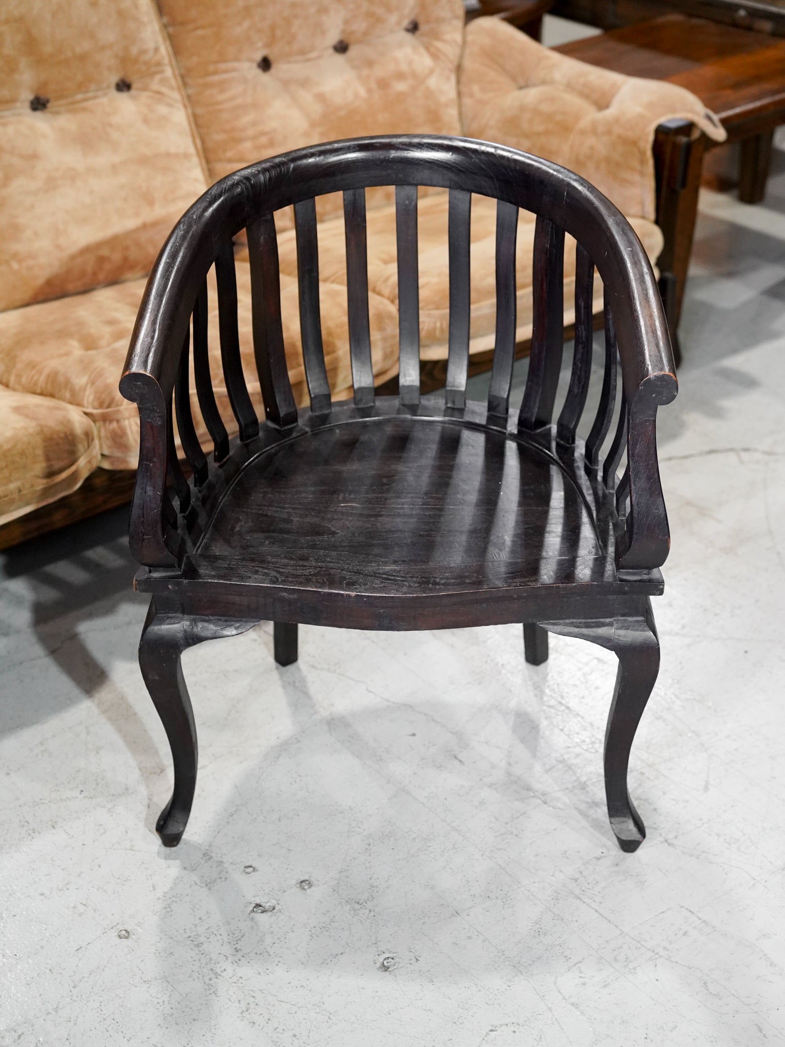 ウッド アームチェア - cerote antiques