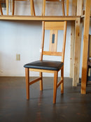 レザー ダイニングチェア <br> 大和 - ヴィンテージ SHARK ATTACK