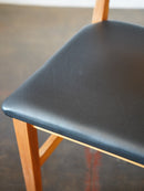 レザー ダイニングチェア <br> 大和 - ヴィンテージ SHARK ATTACK