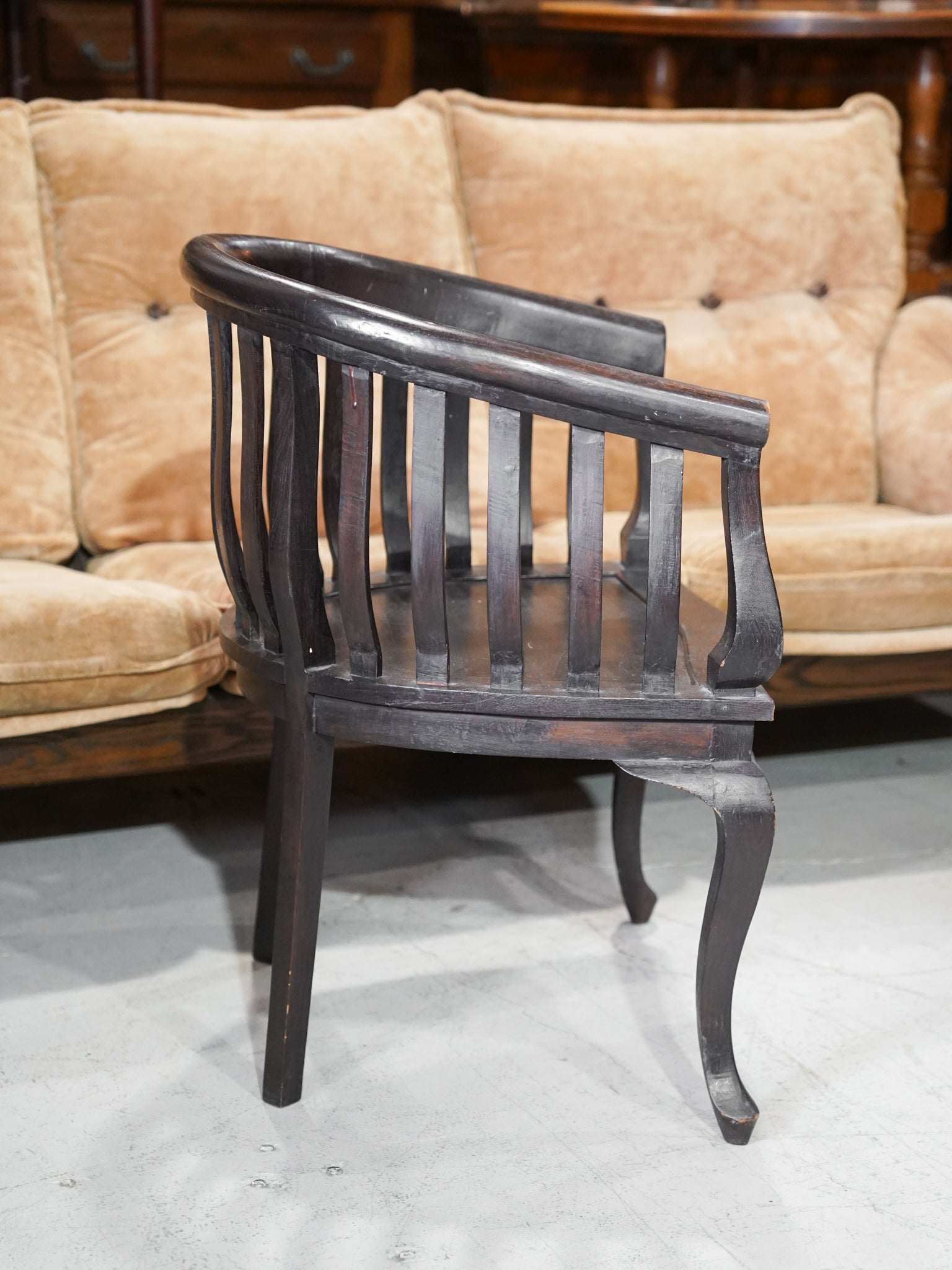 ウッド アームチェア - cerote antiques