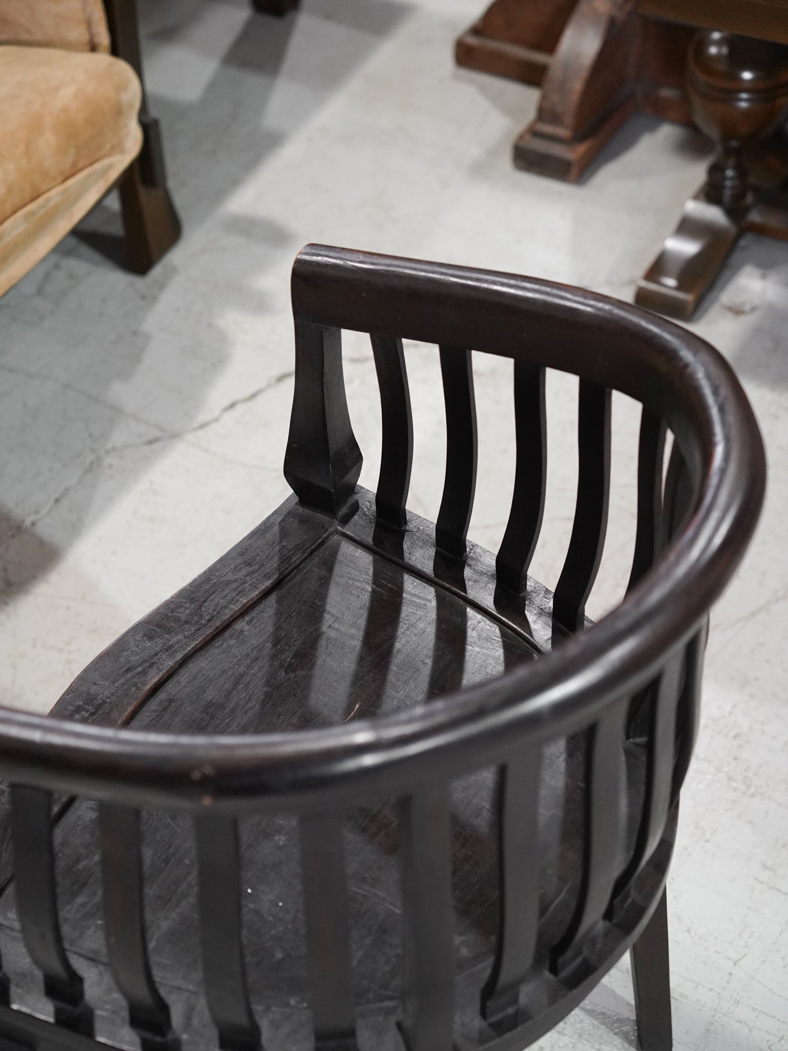 ウッド アームチェア - cerote antiques