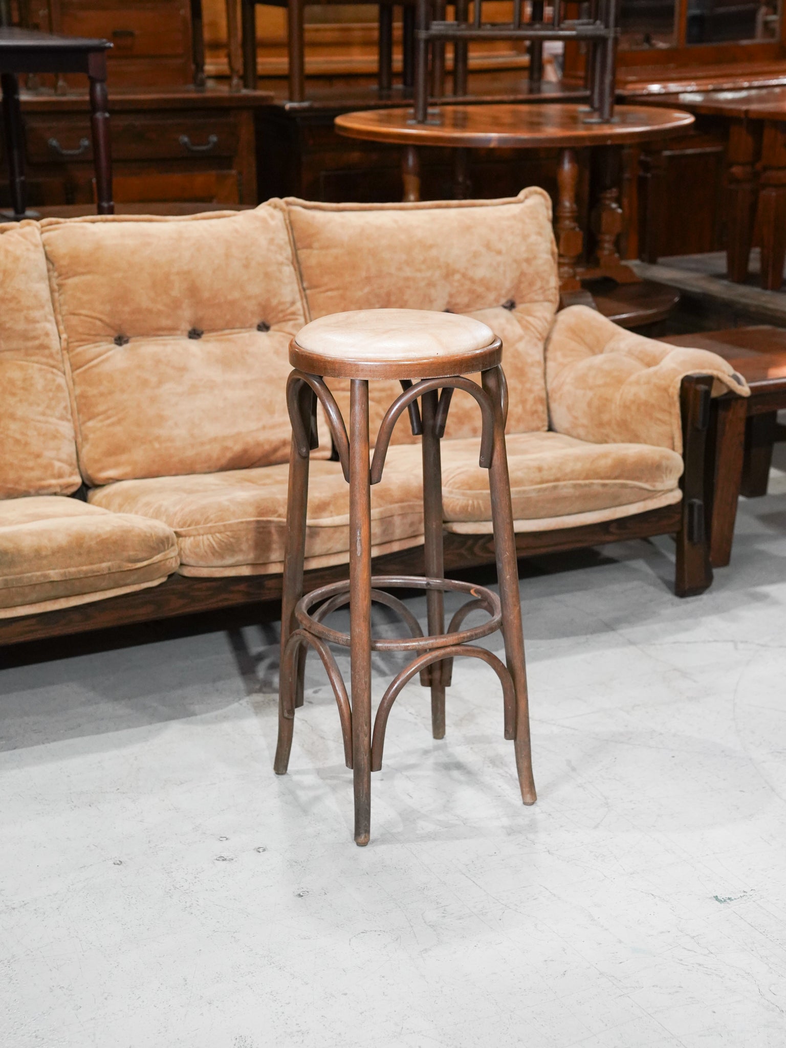オークウッド ハイスツール - cerote antiques