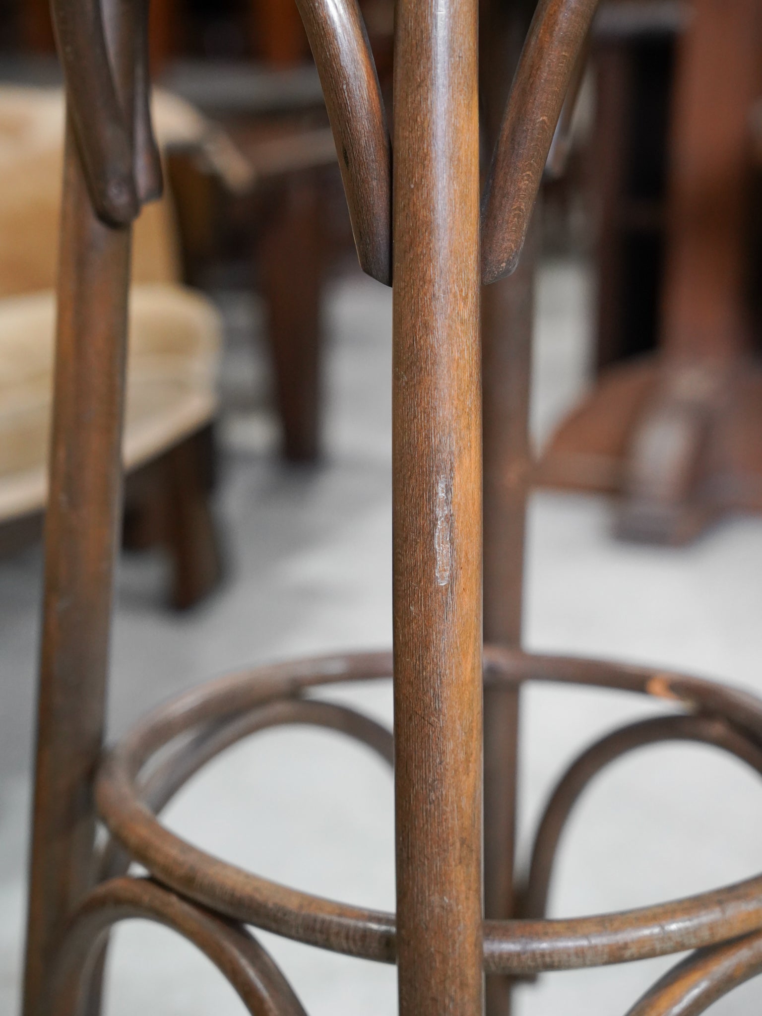 オークウッド ハイスツール - cerote antiques