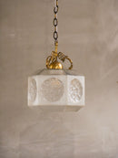 ガラス ペンダントランプ<br>1960-70's , Sweden <br>bob's box - ヴィンテージ SHARK ATTACK