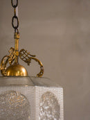 ガラス ペンダントランプ<br>1960-70's , Sweden <br>bob's box - ヴィンテージ SHARK ATTACK