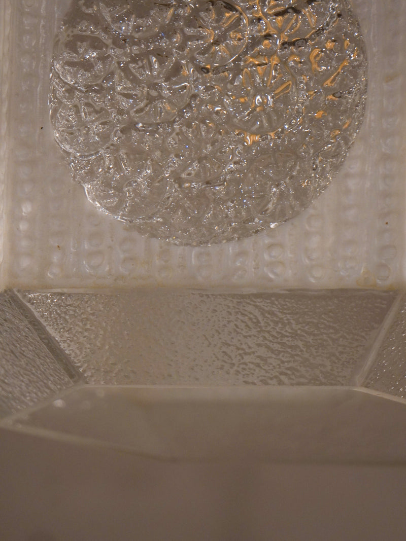 ガラス ペンダントランプ<br>1960-70's , Sweden <br>bob's box - ヴィンテージ SHARK ATTACK