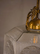 ガラス ペンダントランプ<br>1960-70's , Sweden <br>bob's box - ヴィンテージ SHARK ATTACK