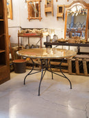 ラタンレッグ ガラスダイニングテーブル <br> 大和店 - ヴィンテージ SHARK ATTACK