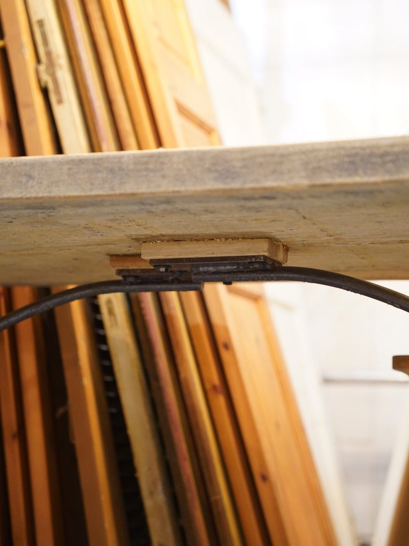 アイアンレッグ ワークテーブル <br> 大和店 - ヴィンテージ SHARK ATTACK