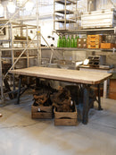 アイアンレッグ ワークテーブル <br> 大和店 - ヴィンテージ SHARK ATTACK