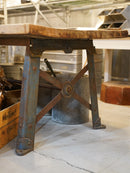 アイアンレッグ ワークテーブル <br> 大和店 - ヴィンテージ SHARK ATTACK