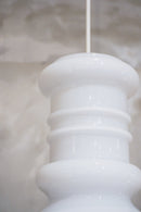 "Holmegaard"社<br>"Apoteker"ペンダントランプ <br>1980's , Denmark <br>bob's box - ヴィンテージ SHARK ATTACK