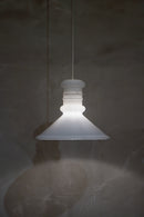 "Holmegaard"社<br>"Apoteker"ペンダントランプ <br>1980's , Denmark <br>bob's box - ヴィンテージ SHARK ATTACK