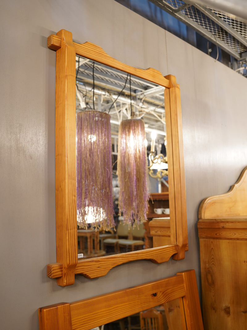 パインウッド ウォールミラー <br> bob`s box - ヴィンテージ SHARK ATTACK