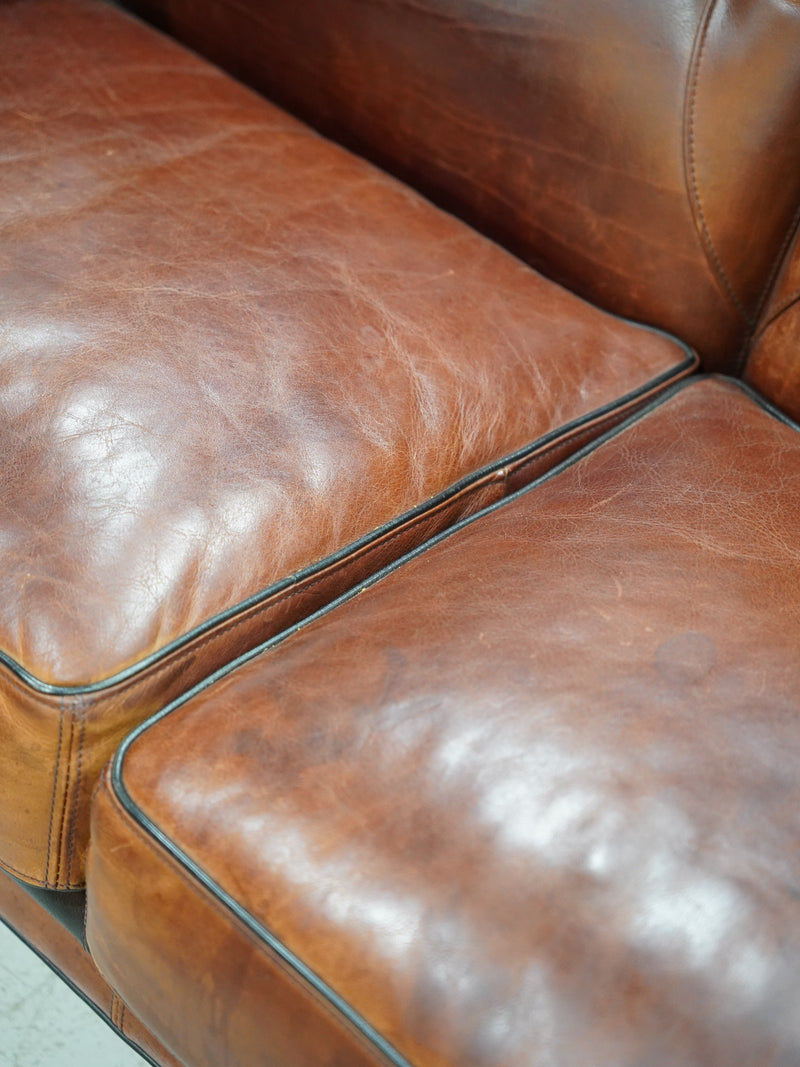 レザー2Pソファ <br> cerote antiques<br>YBK HOLD-11/25迄 - ヴィンテージ SHARK ATTACK