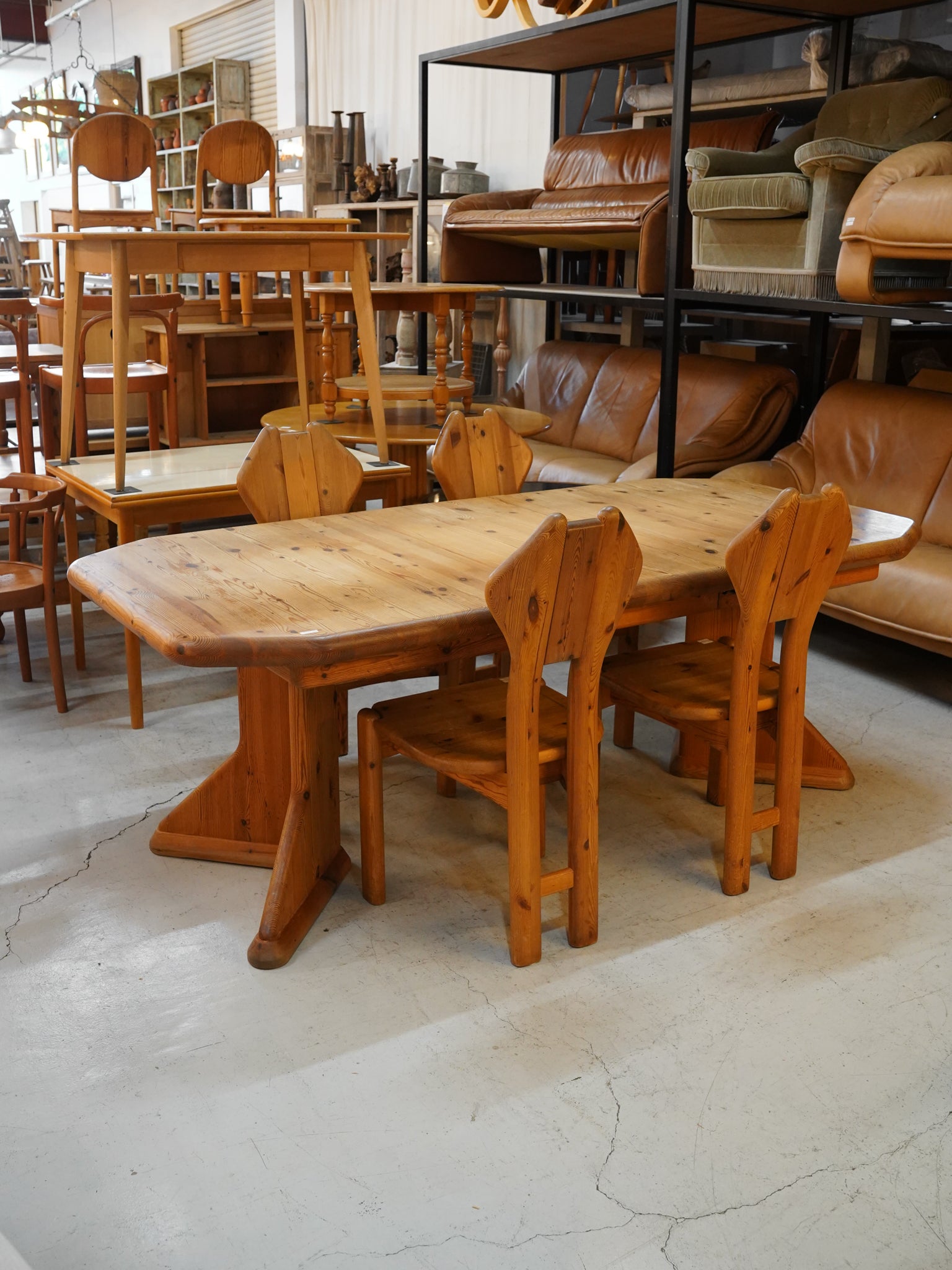 Holger Danske - パインウッド エクステンションテーブル - 1970's-1980's , Denmark - 大和店