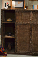 ラタン シェルフ/キャビネット<br>大阪店 - ヴィンテージ SHARK ATTACK