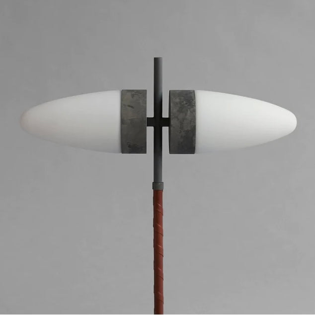 Bull Floor Lamp - Oxidized<br>bob's box