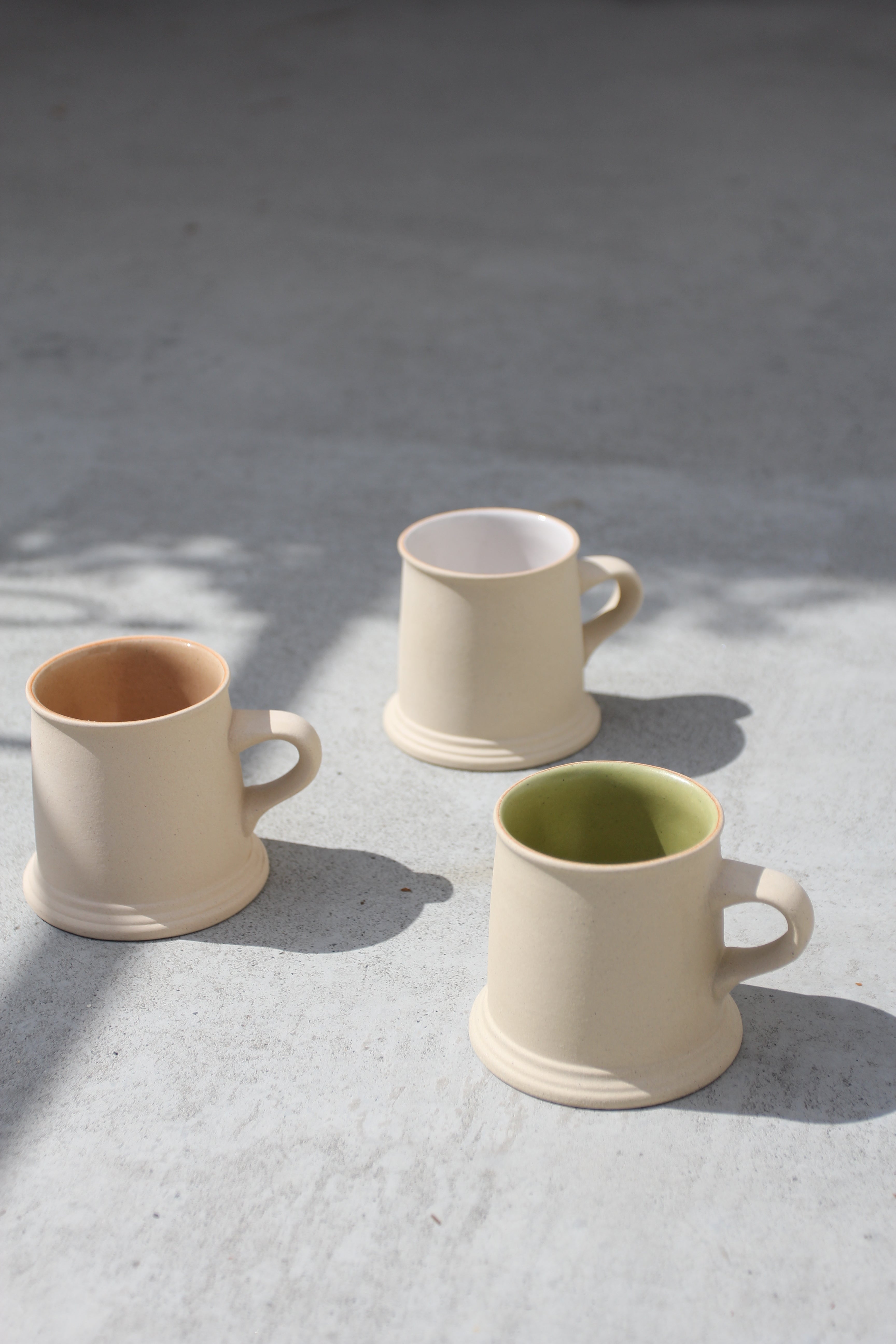 ONE KILN CERAMICS<br>A Mug /M Lime green <br>大阪店 - ヴィンテージ SHARK ATTACK