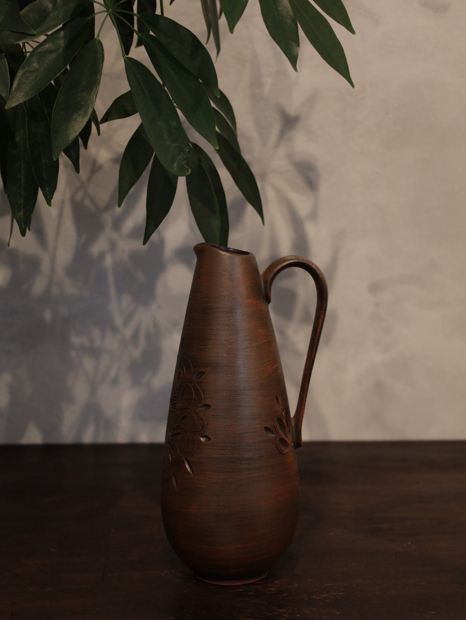 Fat Lava セラミックフラワーベース - 1960's-1970's , West Germany - cerote antique