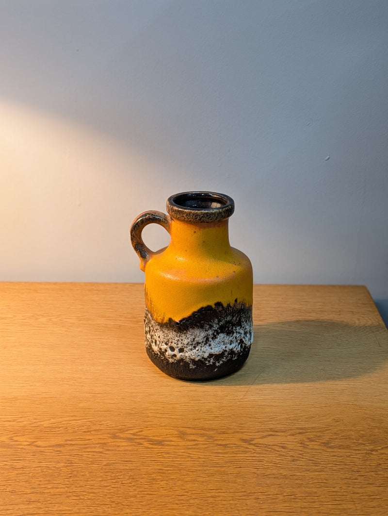 Scheurich 414/16 <br>Fat lava セラミックフラワーベース <br>1960's-1970's West Germany <br>TAMAGAWA BASE