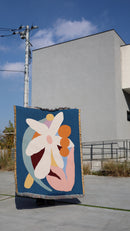 SLOWDOWN STUDIO <br>Delaney Throw (Art by Wanlissa Nuntasukan, Thailand) <br>reload店 - ヴィンテージ SHARK ATTACK