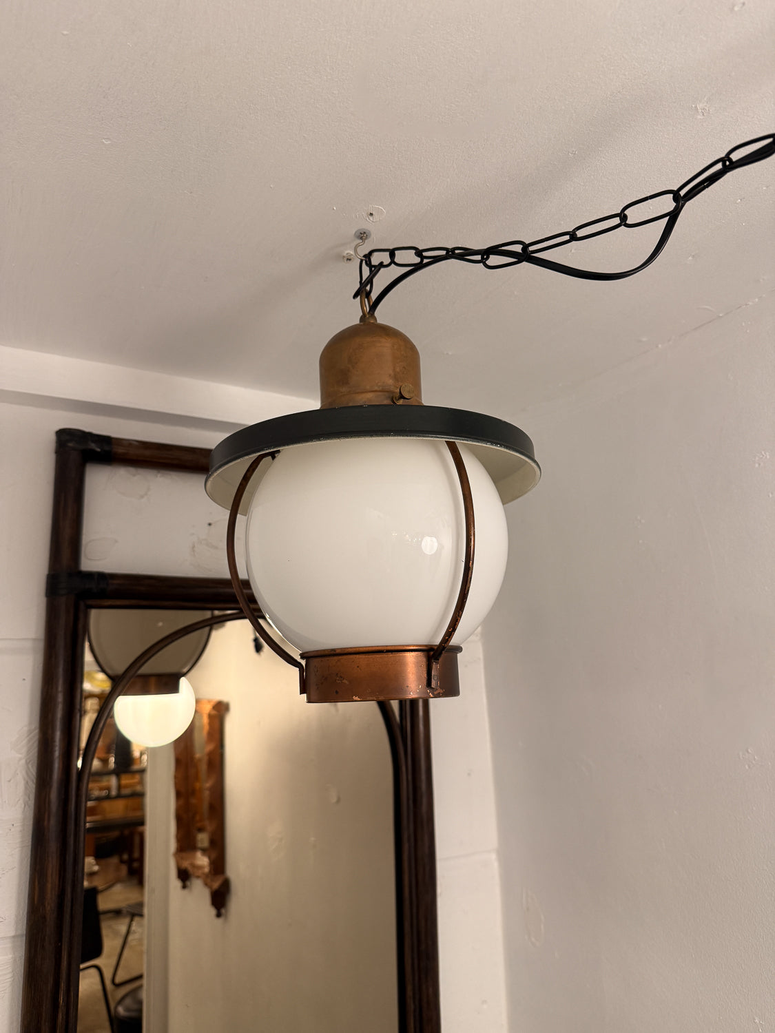 ペンダントランプ - 1940's - cerote antiques