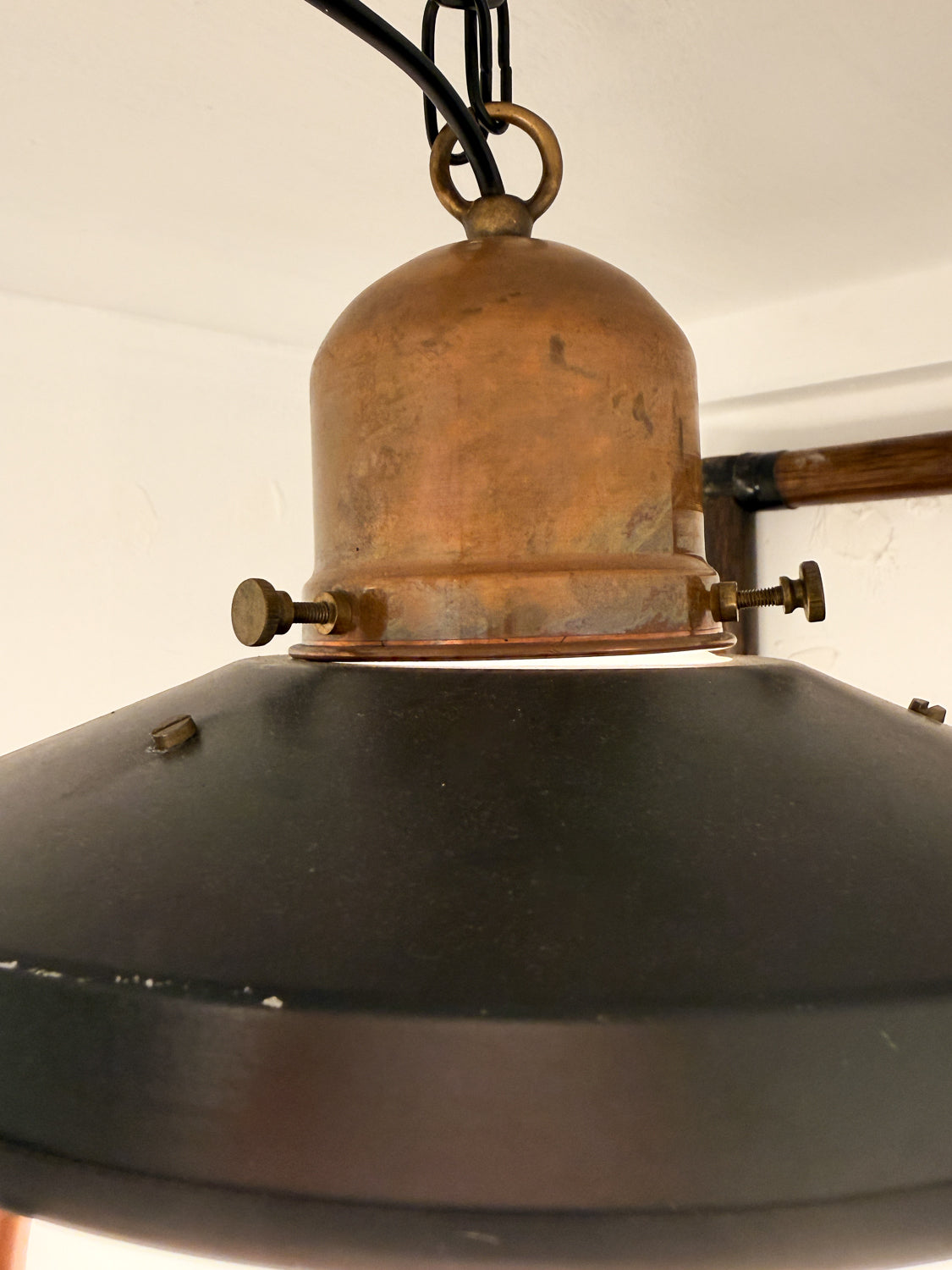 ペンダントランプ - 1940's - cerote antiques