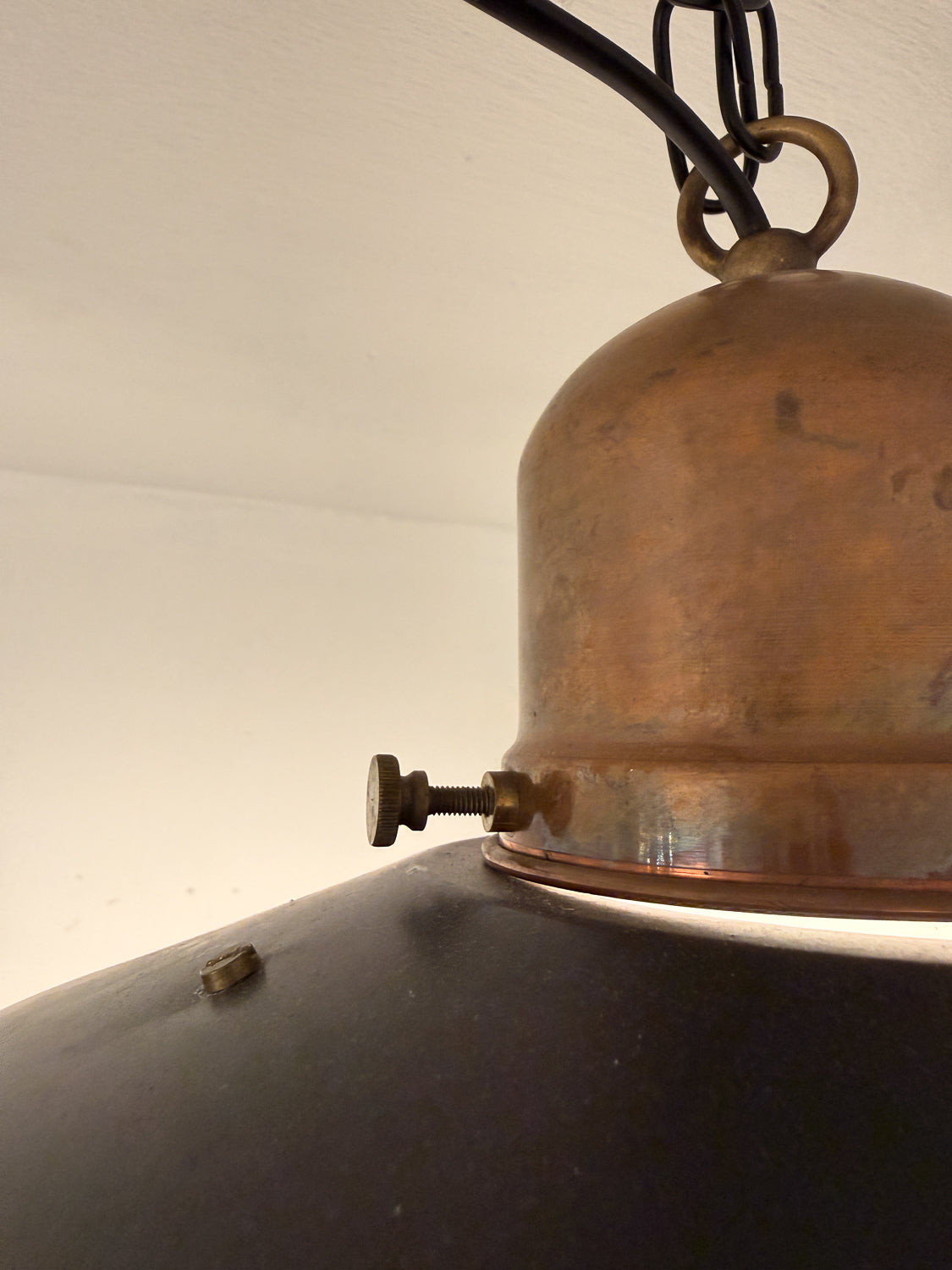 ペンダントランプ - 1940's - cerote antiques