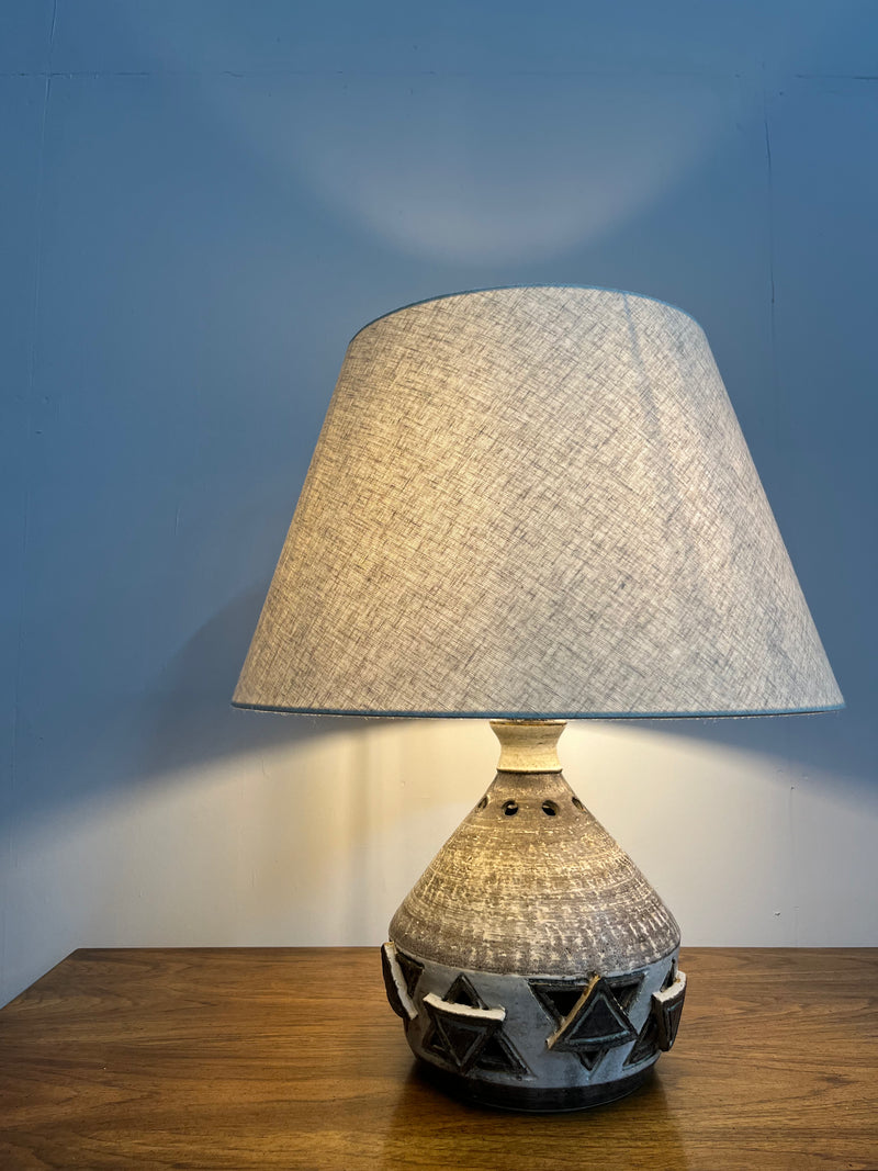 Kingo keramik , Inger Folmer Larsen <br>テーブルランプ <br>1960s~1970s , Denmark <br>TAMAGAWA BASE - ヴィンテージ SHARK ATTACK