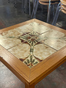 ウッド タイルトップサイドテーブル <br> 大和店