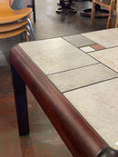 ウッド タイルトップサイドテーブル <br> 大和店